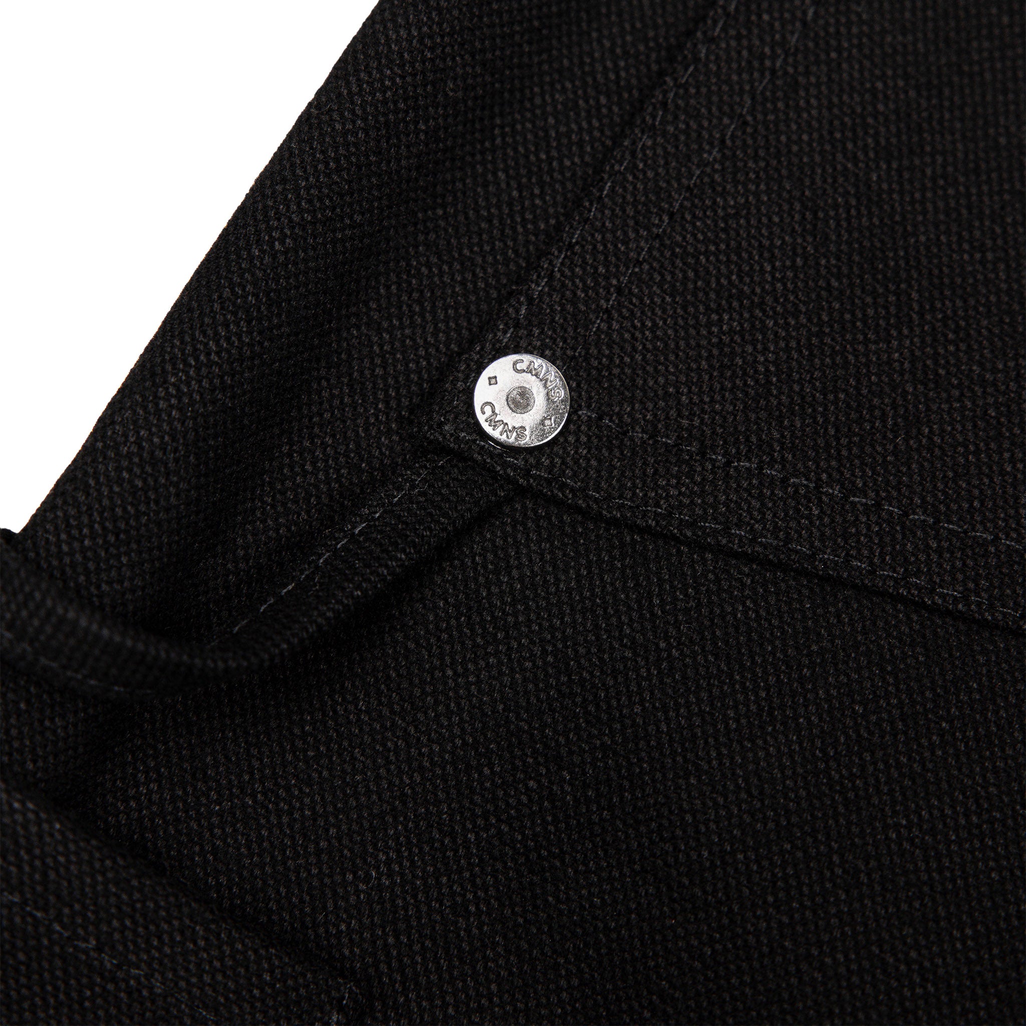 Commons Double Knee Canvas Short Black