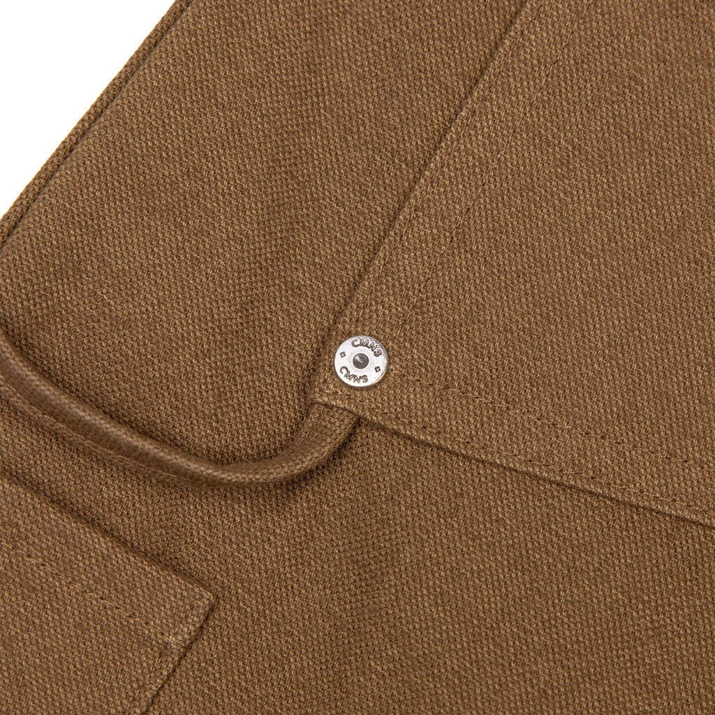 Commons Double Knee Canvas Short Brown