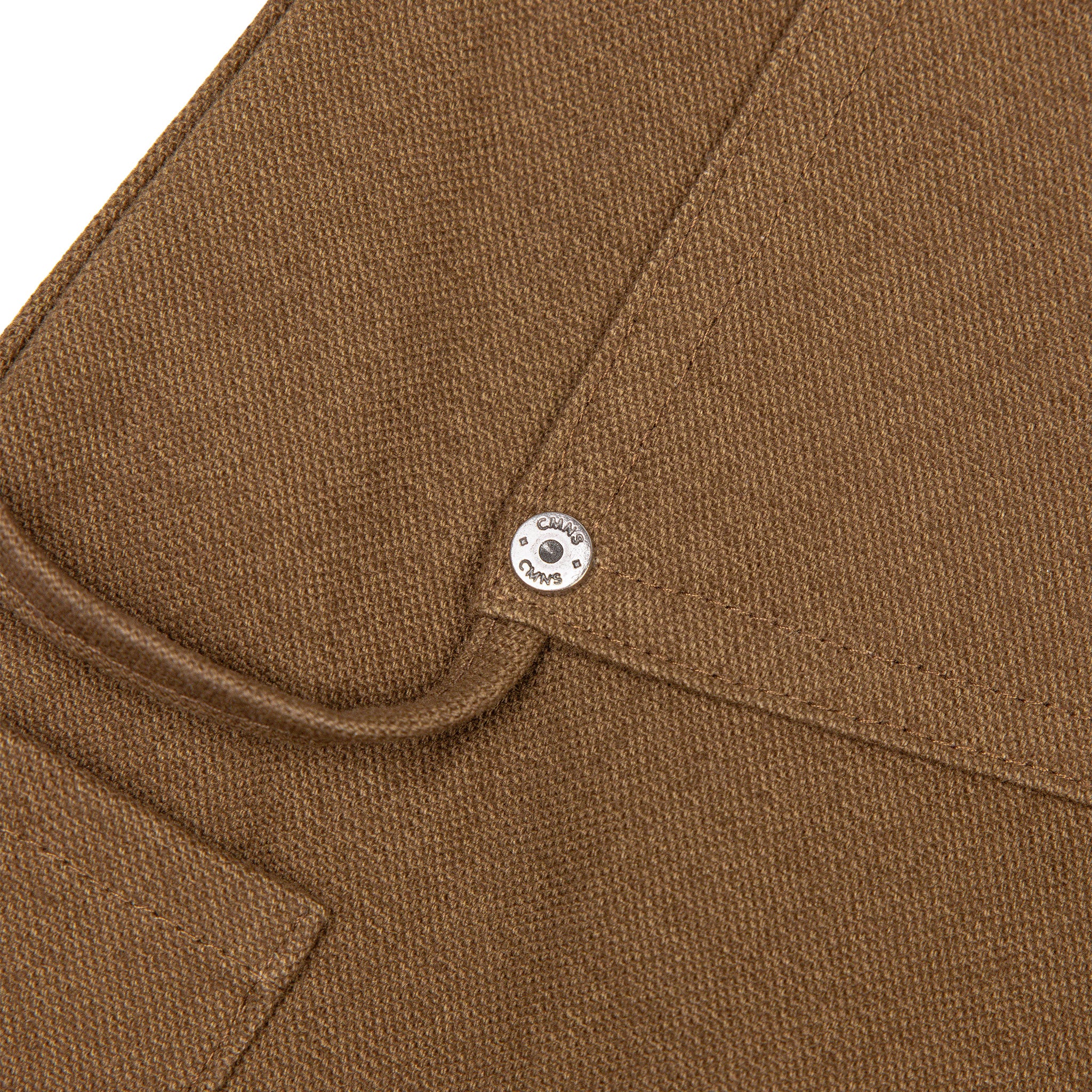 Commons Double Knee Canvas Short Brown