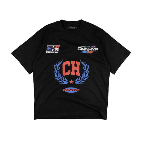 Common Hype Auto Division Tee Black