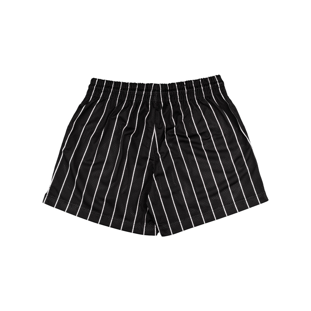Common Hype Beacon Pinstripe Mesh Short Jet Black
