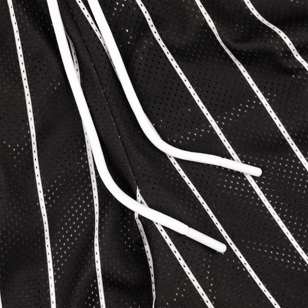 Common Hype Beacon Pinstripe Mesh Short Jet Black