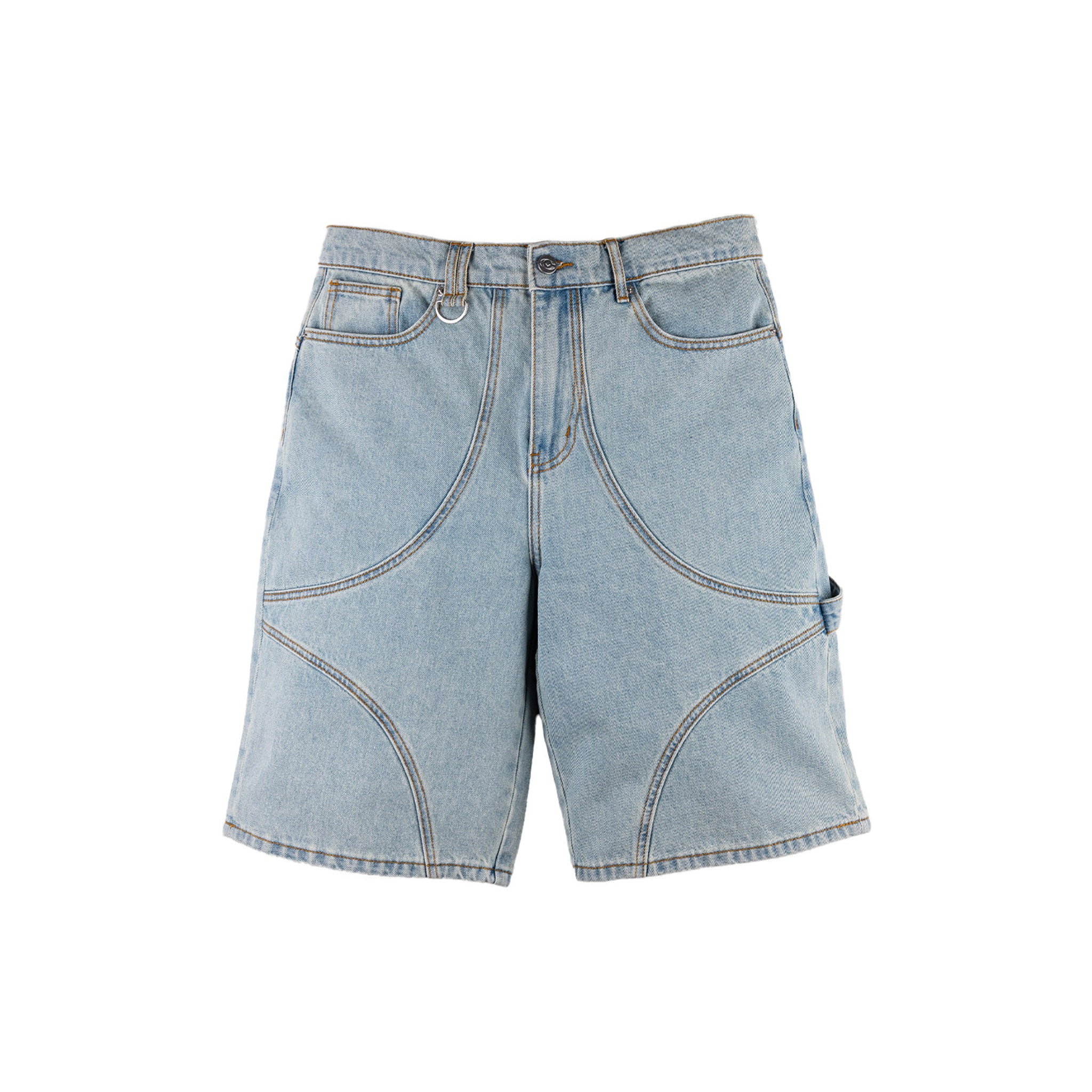Commons Studios Star Washed Denim Short Iceberg
