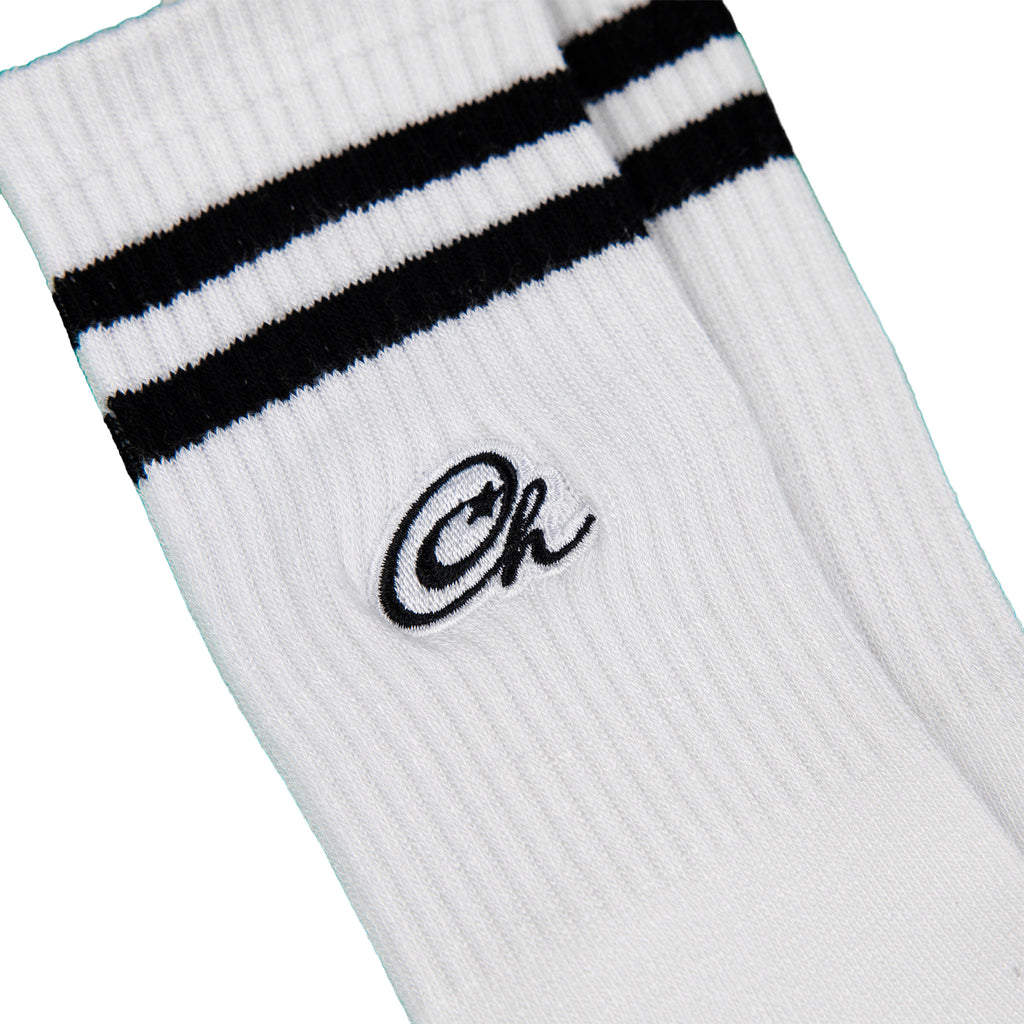 Common Hype Stripe Logo Sock White (3-Pack)