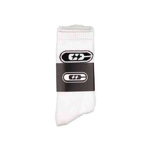Common Hype Double Star Sock White (3-Pack)