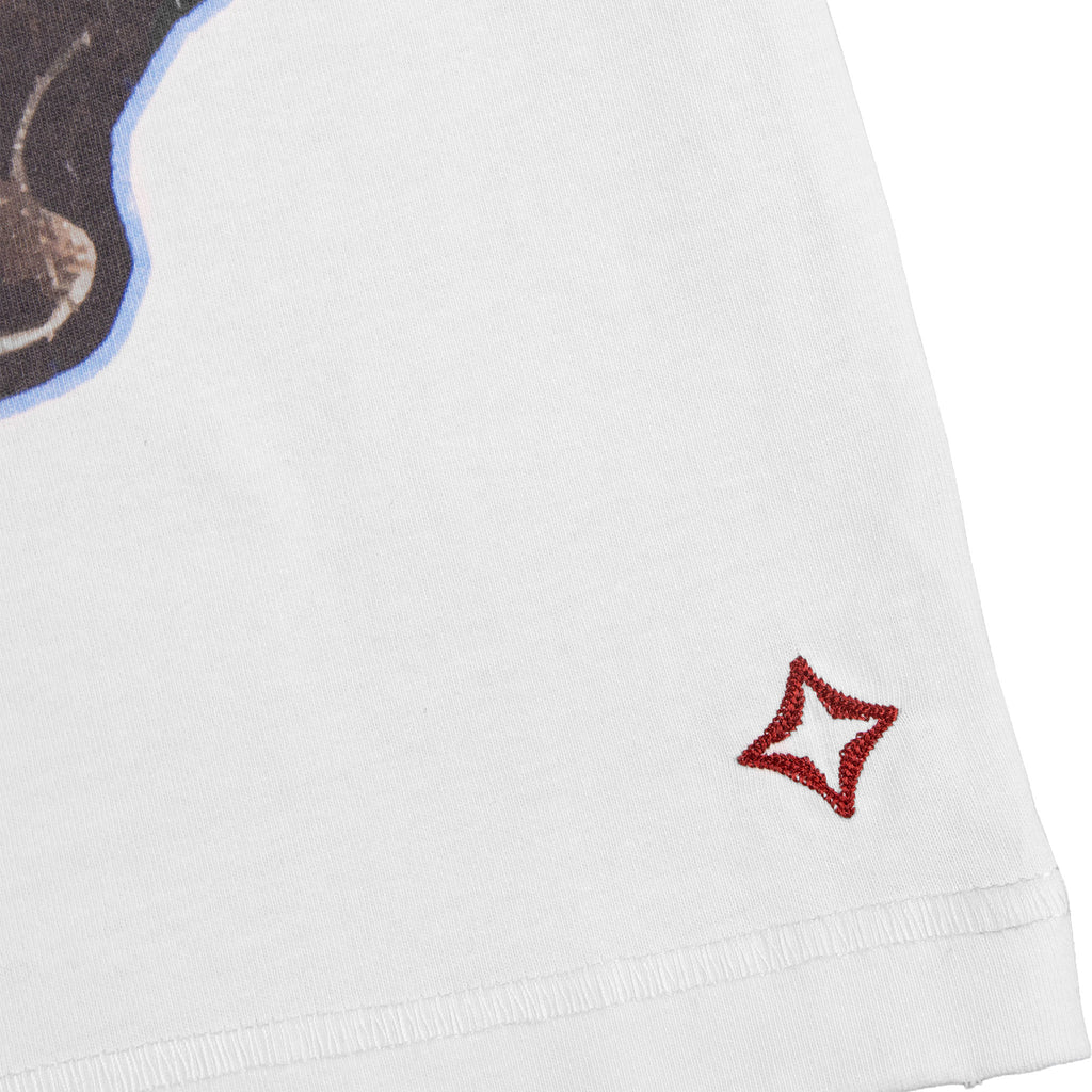 Commons Bad to the Bone Long Sleeve Tee White