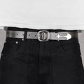 Commons Studios Starslinger Leather Belt Smoke
