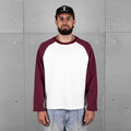 Commons Studios Waffle Thermal Long Sleeve Plum/White
