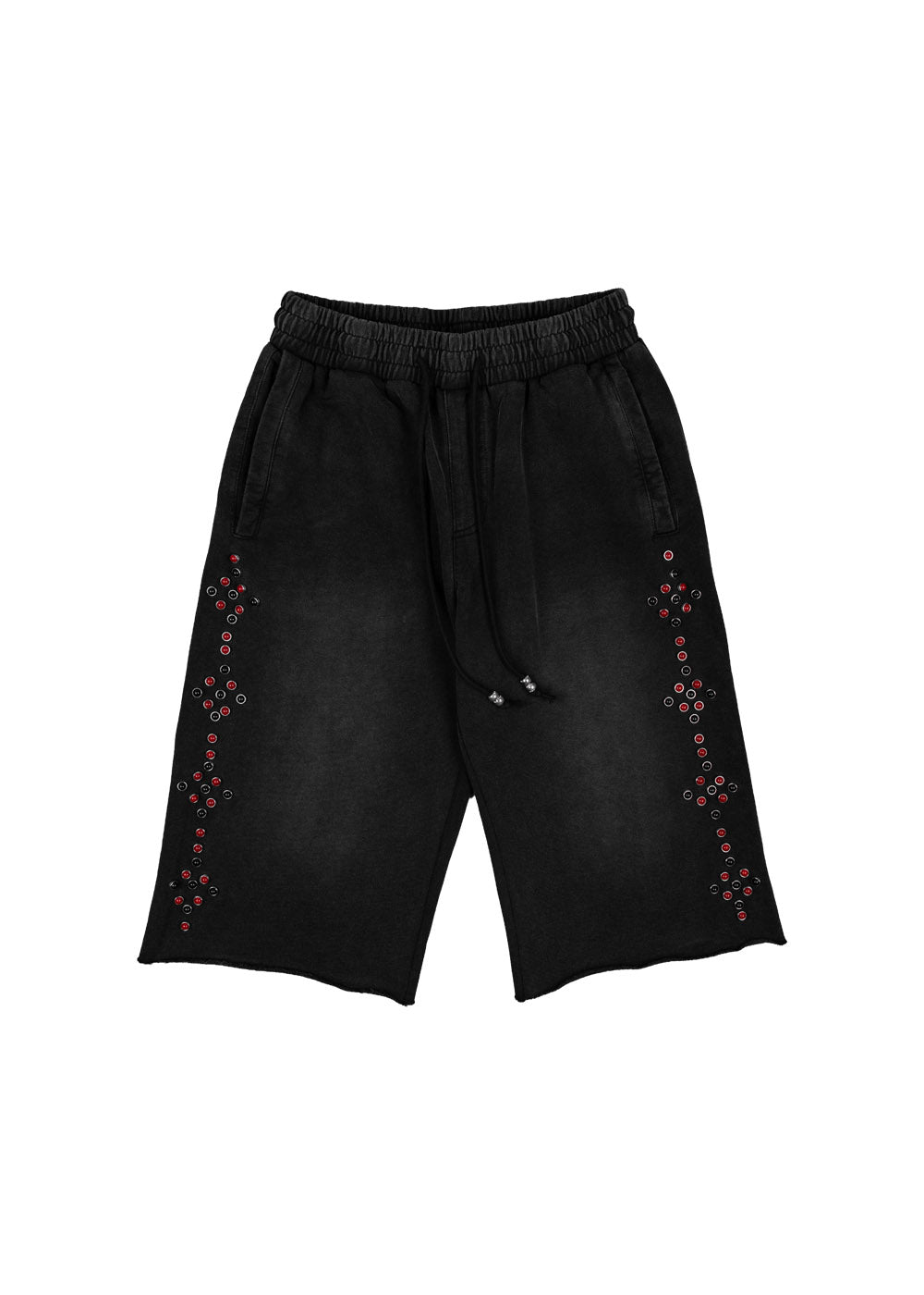 Commons Studios Rivet Sweatshort Black/Red