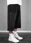 Commons Studios Rivet Sweatshort Black/Red