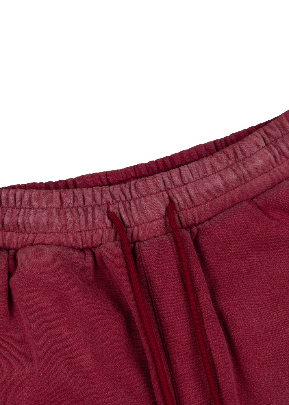 Commons Pearled Star Sweatshort Burgundy