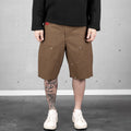 Commons Double Knee Canvas Short Brown