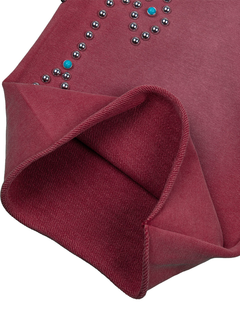 Commons Studios Rivet Sweatshort Gym Red
