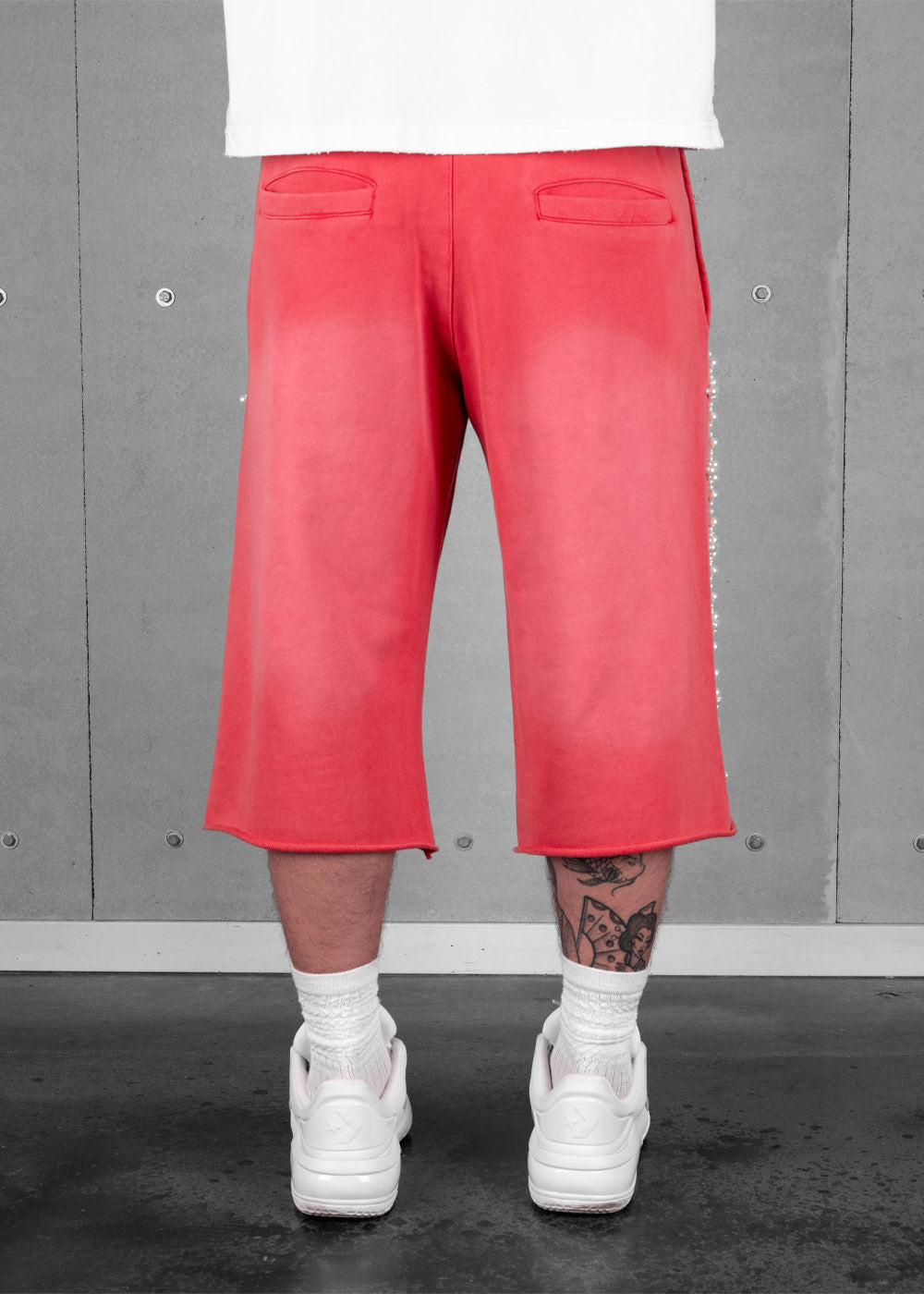 Commons Pearled Star Sweatshort Infrared