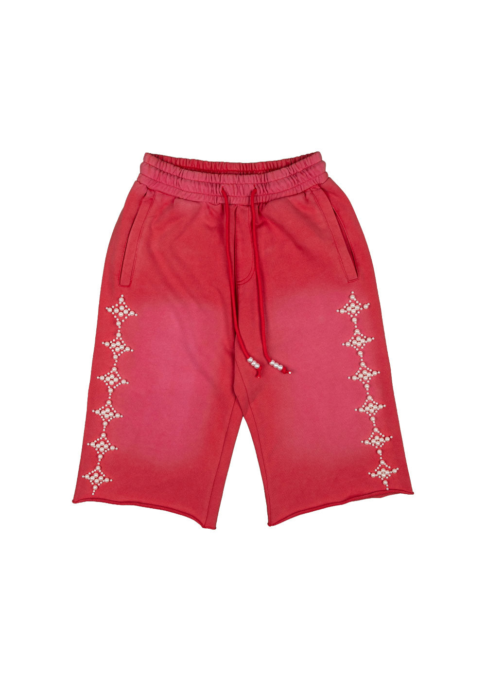 Commons Pearled Star Sweatshort Infrared