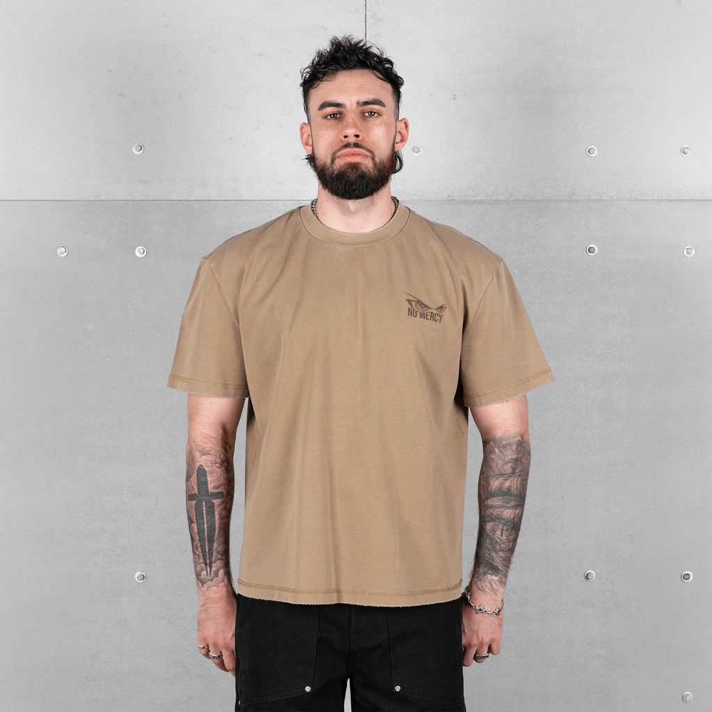 Commons No Mercy Choices Tee Faded Brown