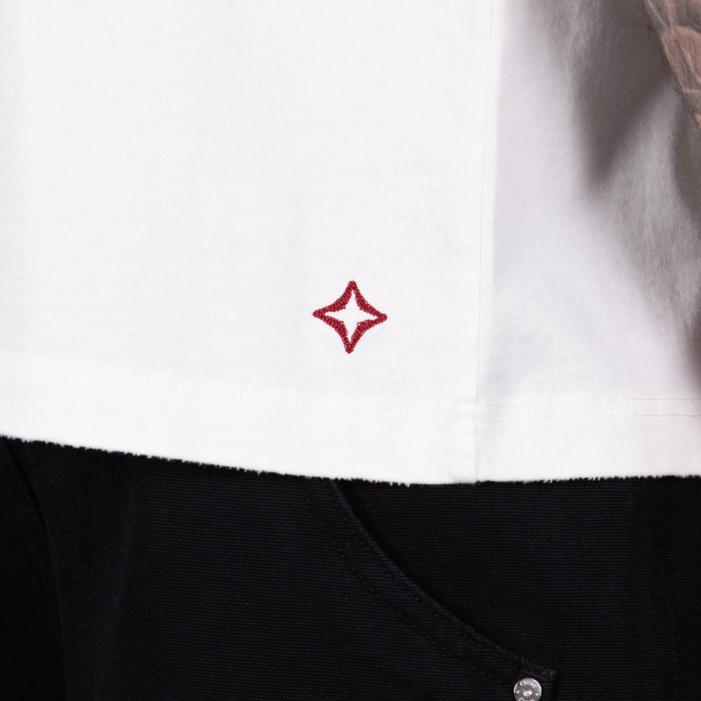 Commons No Mercy Pup Tee White