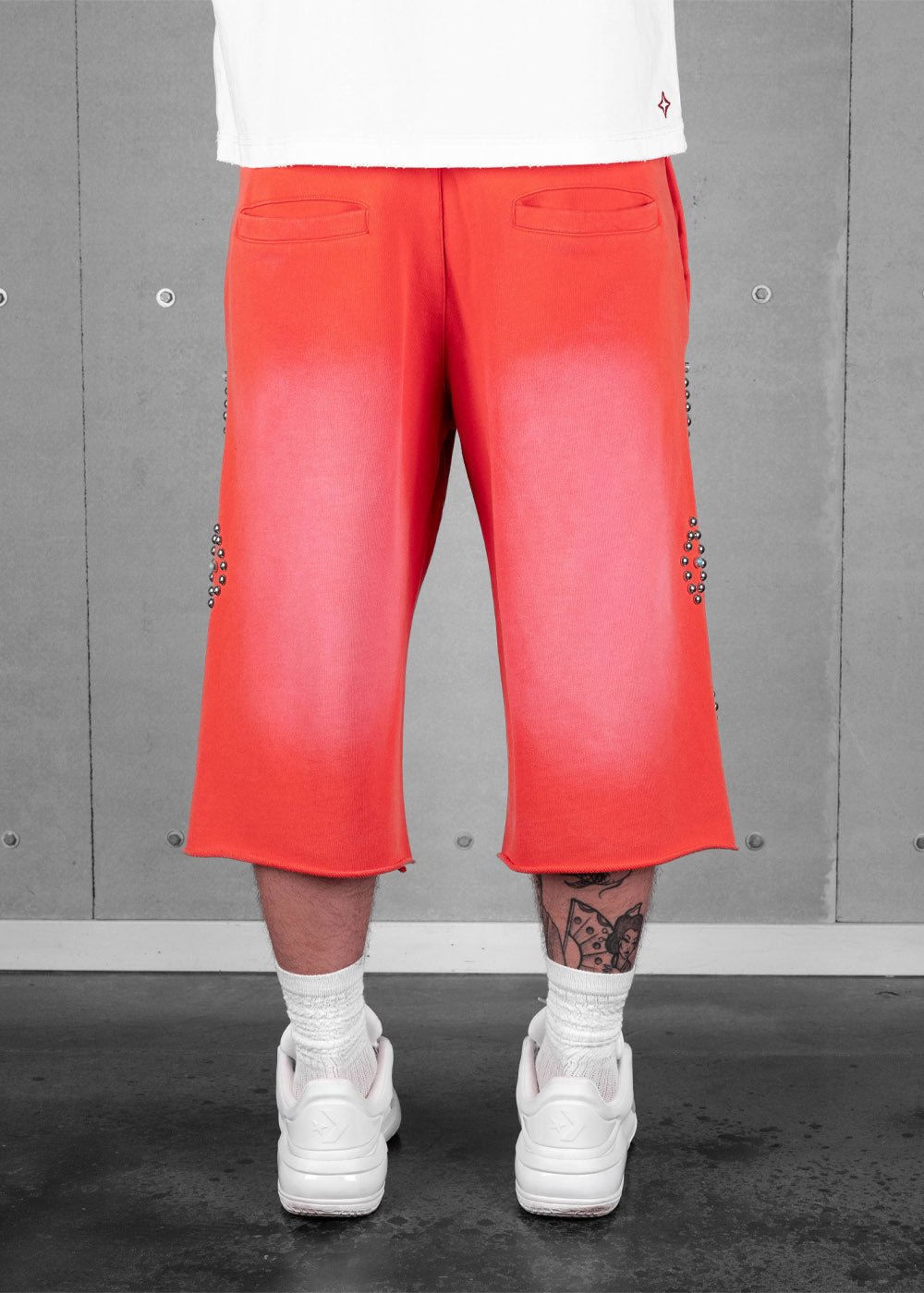Commons Studios Rivet Sweatshort Rustic Orange