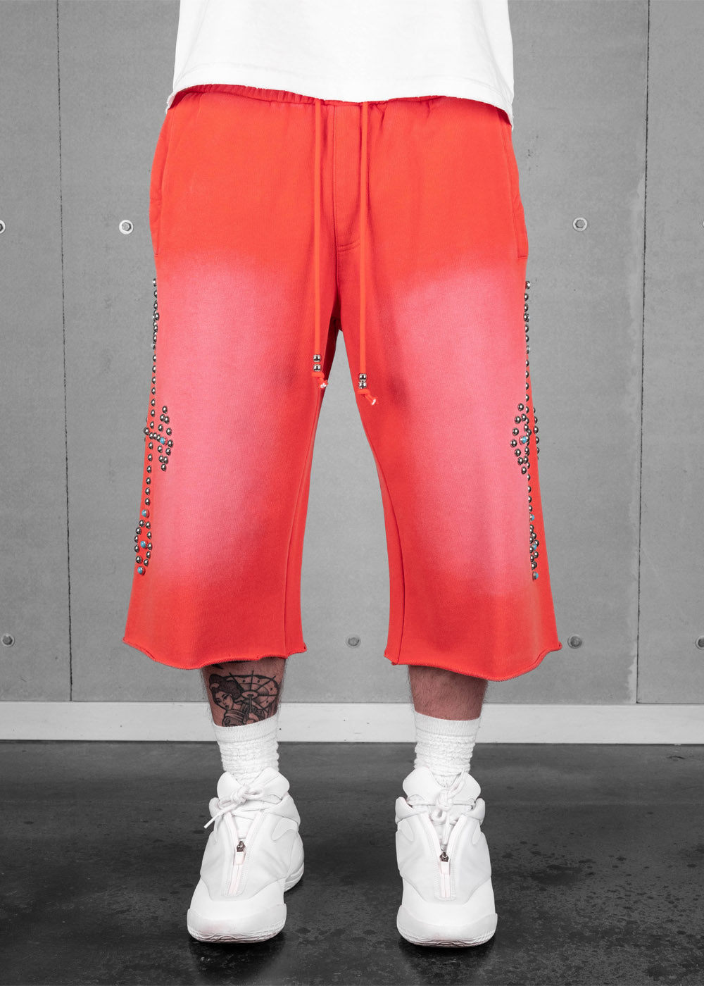 Commons Studios Rivet Sweatshort Rustic Orange