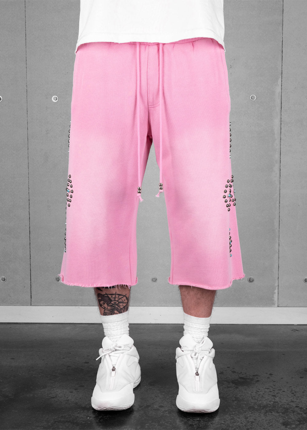 Commons Studios Rivet Sweatshort Pink