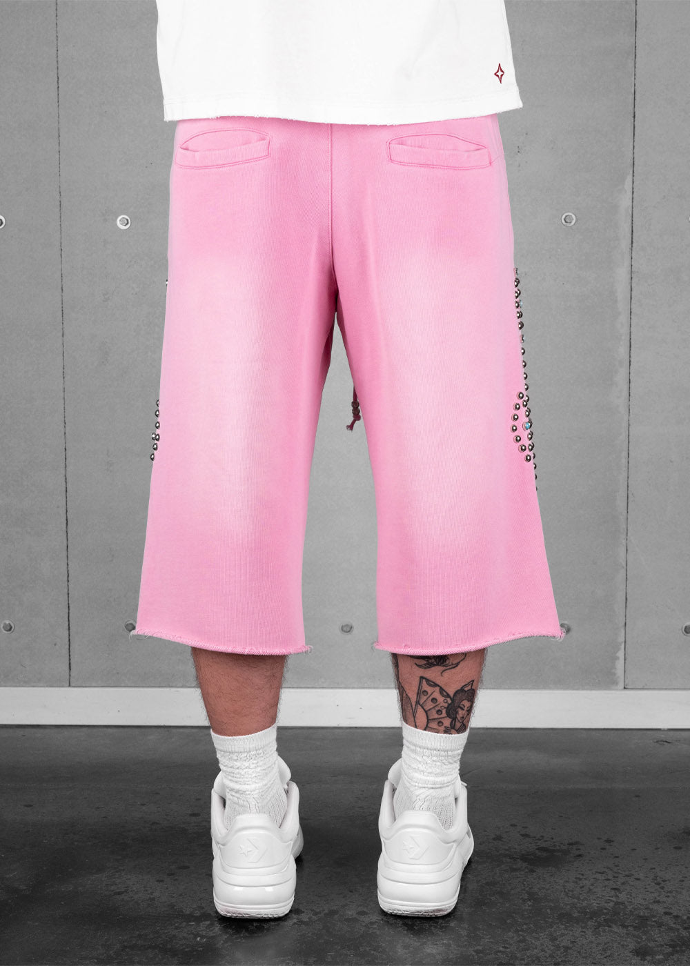 Commons Studios Rivet Sweatshort Pink