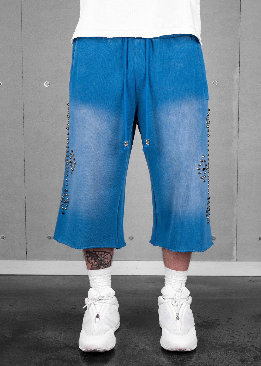 Commons Studios Rivet Sweatshort Royal Blue