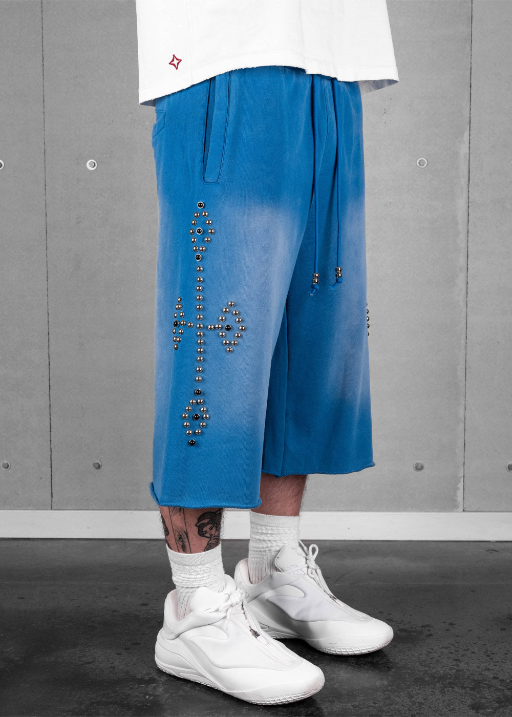 Commons Studios Rivet Sweatshort Royal Blue
