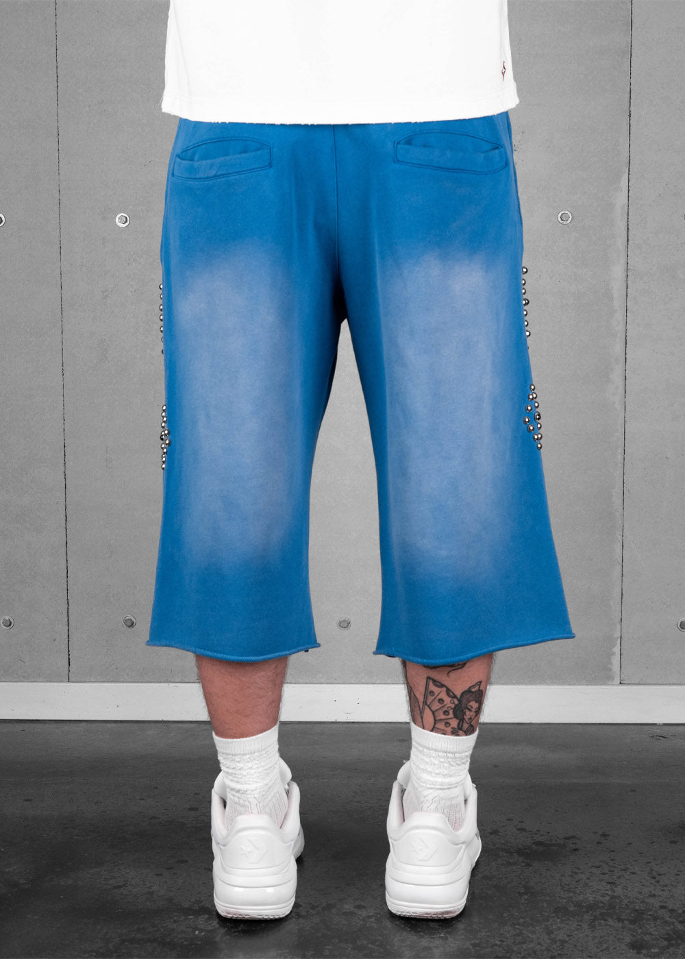 Commons Studios Rivet Sweatshort Royal Blue
