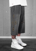 Commons Studios Rivet Sweatshort Black/Gold