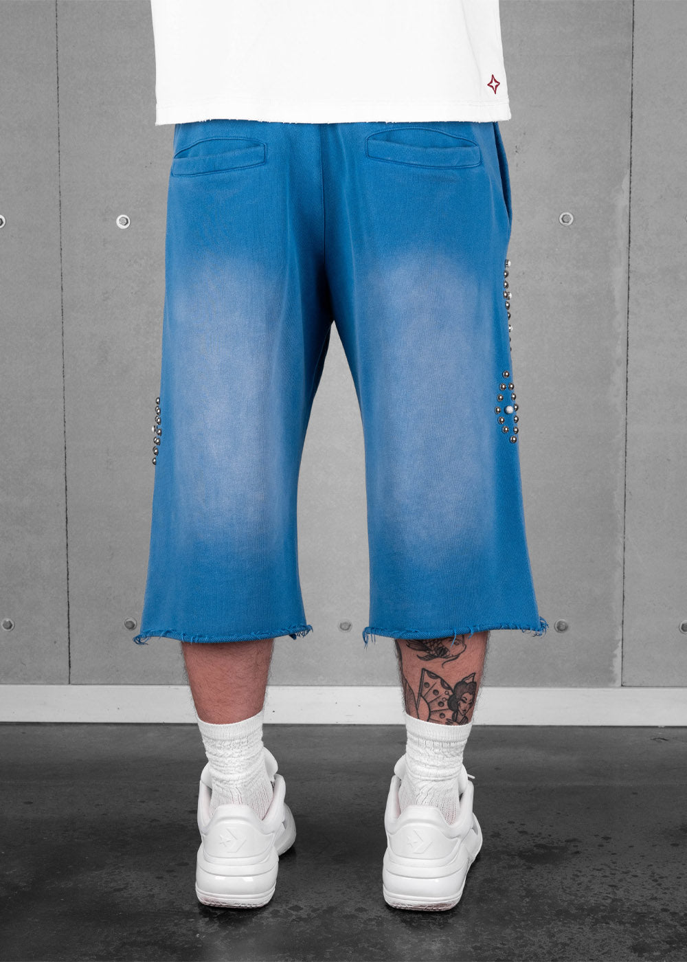 Commons Rivet Sweatshort Teal