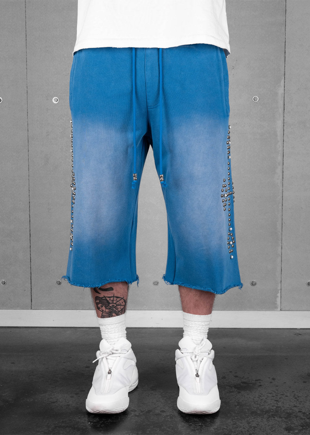 Commons Rivet Sweatshort Teal