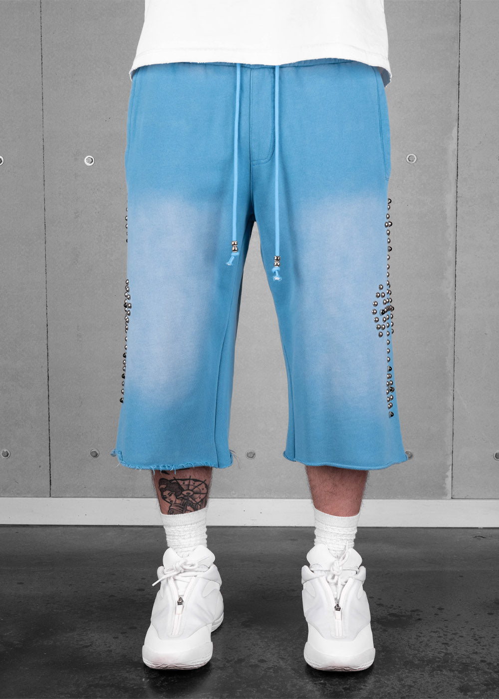 Commons Studios Rivet Sweatshort UNC Blue