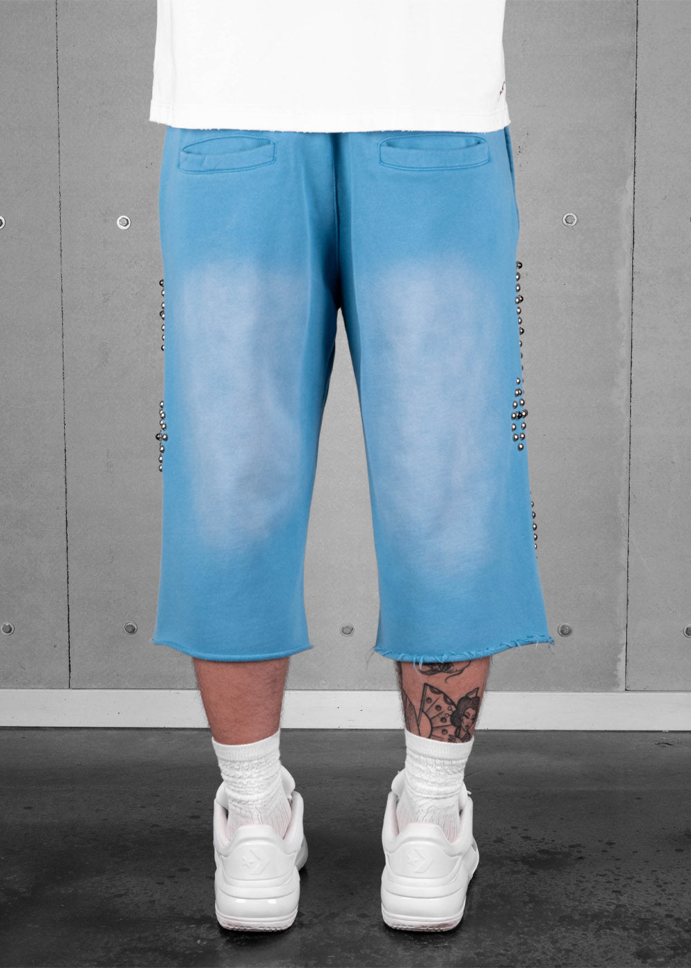 Commons Studios Rivet Sweatshort UNC Blue