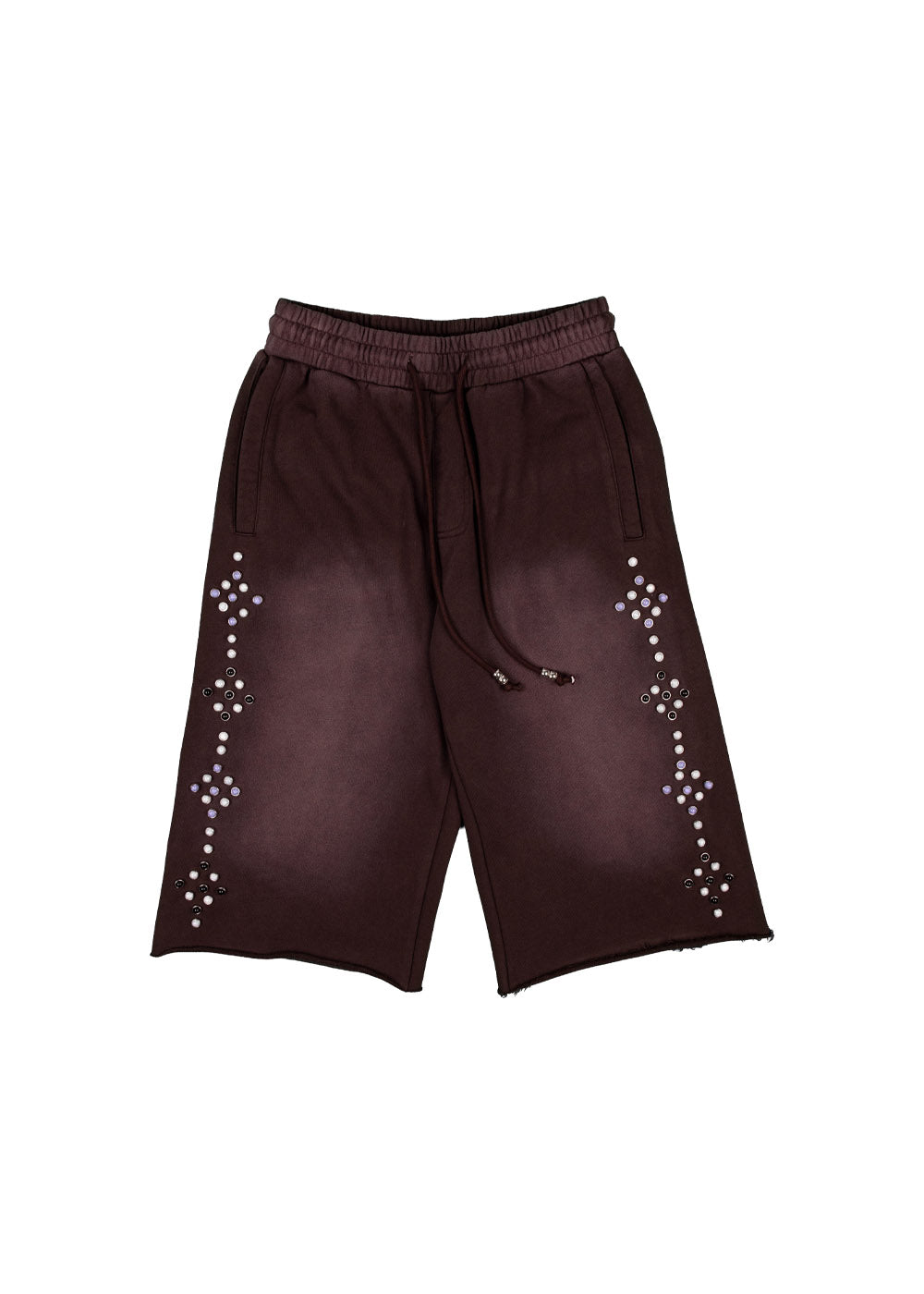 Commons Studios Rivet Sweatshort Dark Mocha