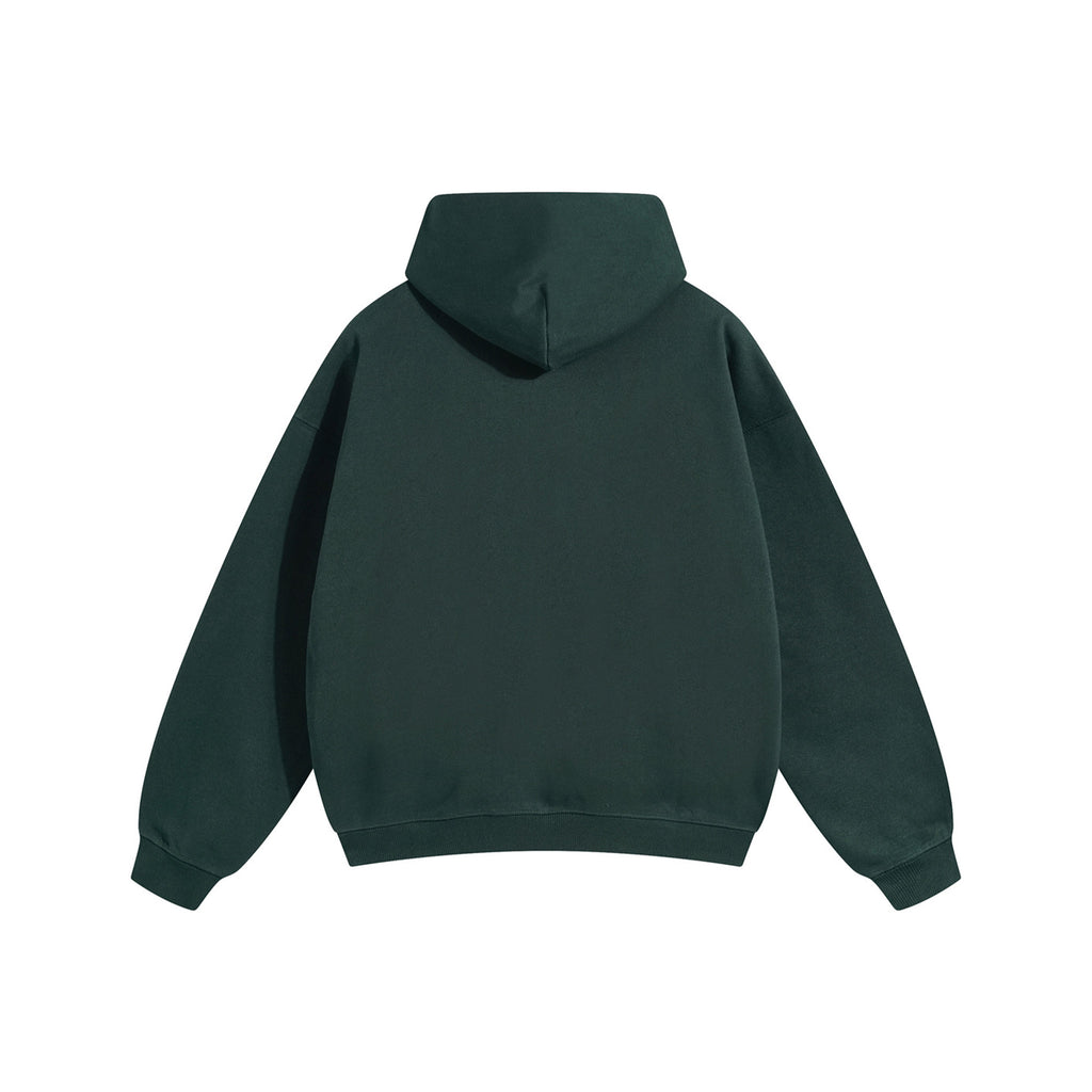 Compliments No One Complimented Dark Green Hoodie
