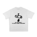 Compliments Drive There Together White Vintage Shirt