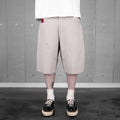 Commons Double Knee Canvas Short Grey
