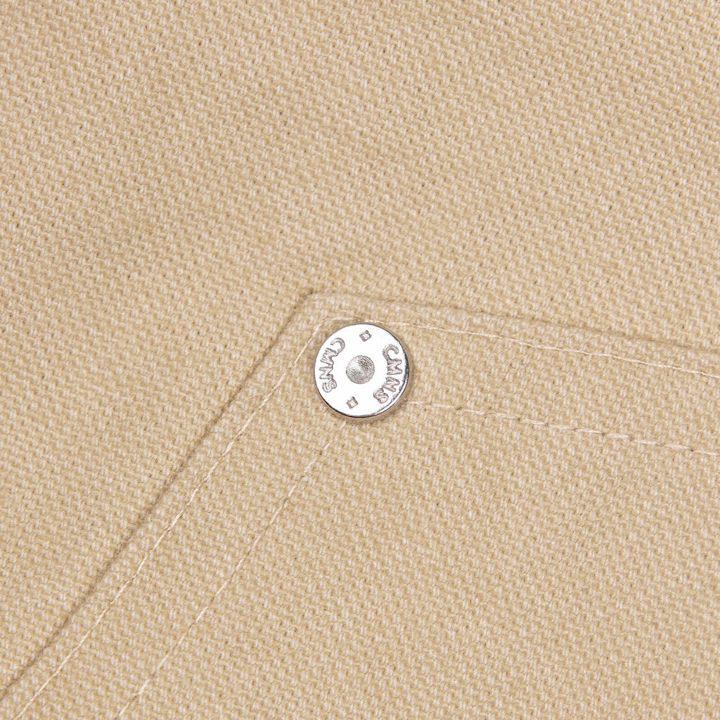 Commons Double Knee Canvas Short Cream