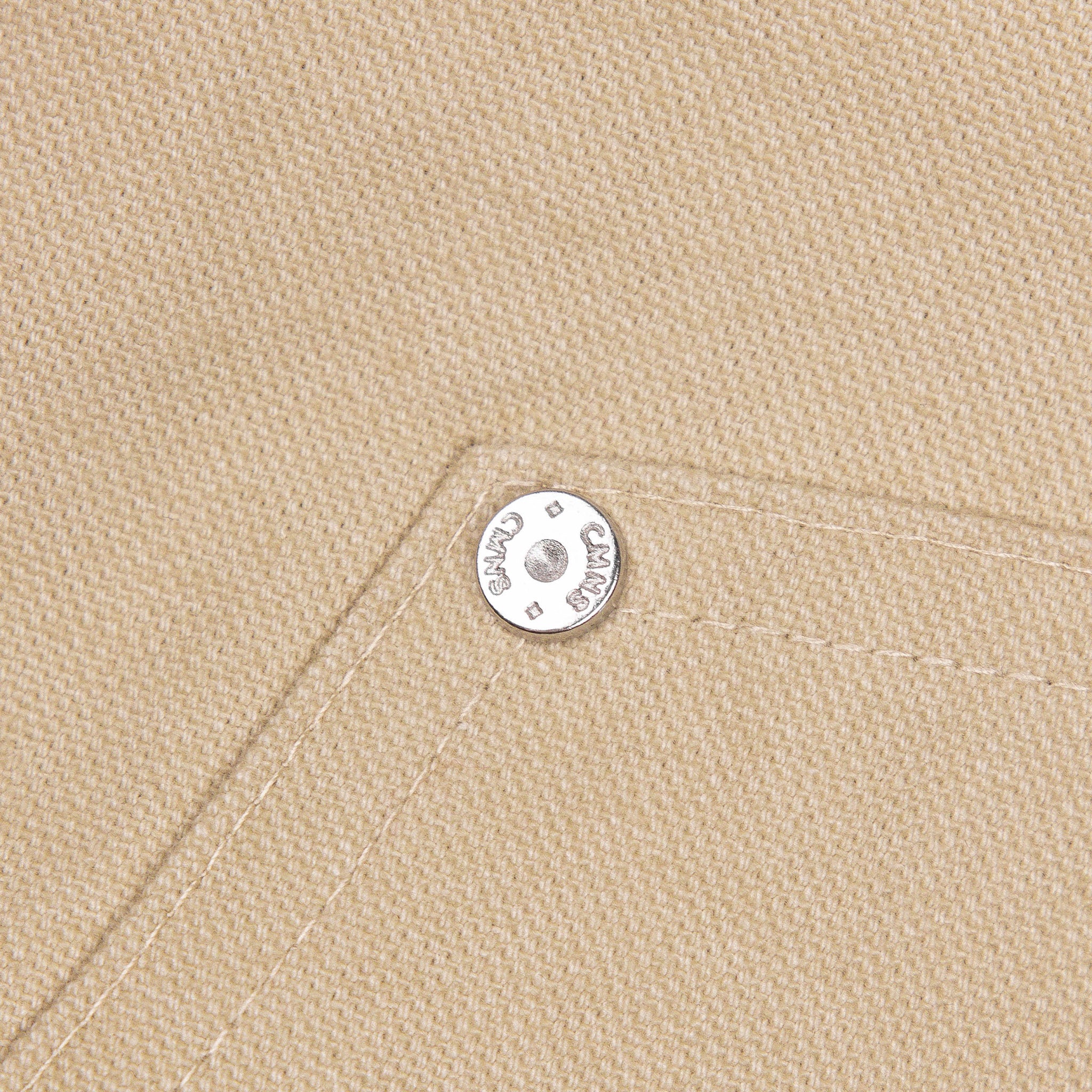 Commons Double Knee Canvas Short Cream